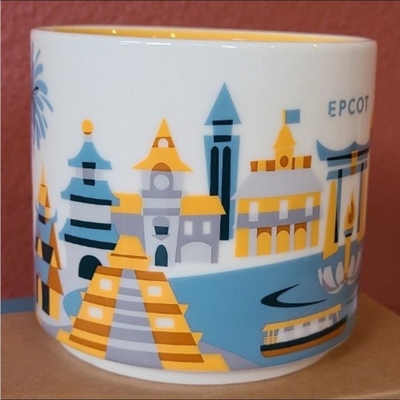 EPCOT - Starbucks You Are Here Mug - 14 oz - Brand New - Picture 2 of 9
